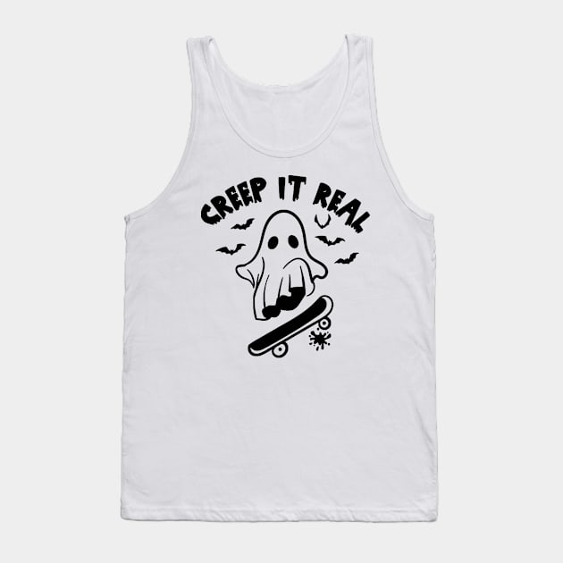 Creep It Real Tank Top by LEMOUS TEES